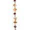 Crystal Lane DIY Glass Garden 13x14mm Mushroom Bead Strand, 11pcs